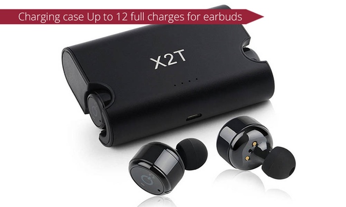 $39.95 for Wireless Stereo Sport Earbuds with Charging Case