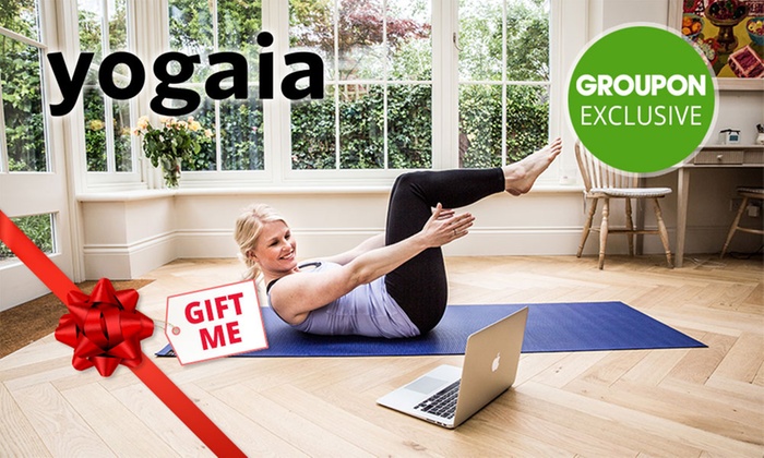 3-Months Access to Interactive Online Yoga Studio at Yogaia (Up to 93% Off)