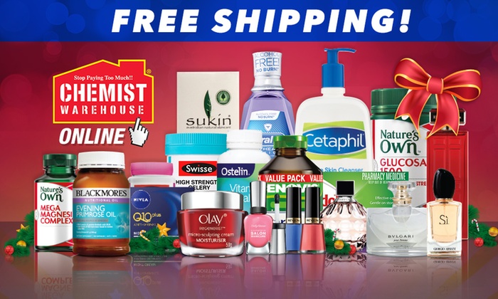 Free Shipping at Chemist Warehouse Online – Min Spend $20 (Don’t Pay $8.95)