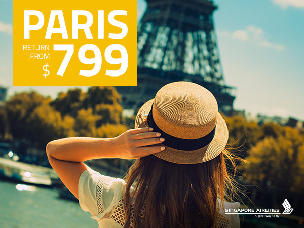 Fly to Paris from $799