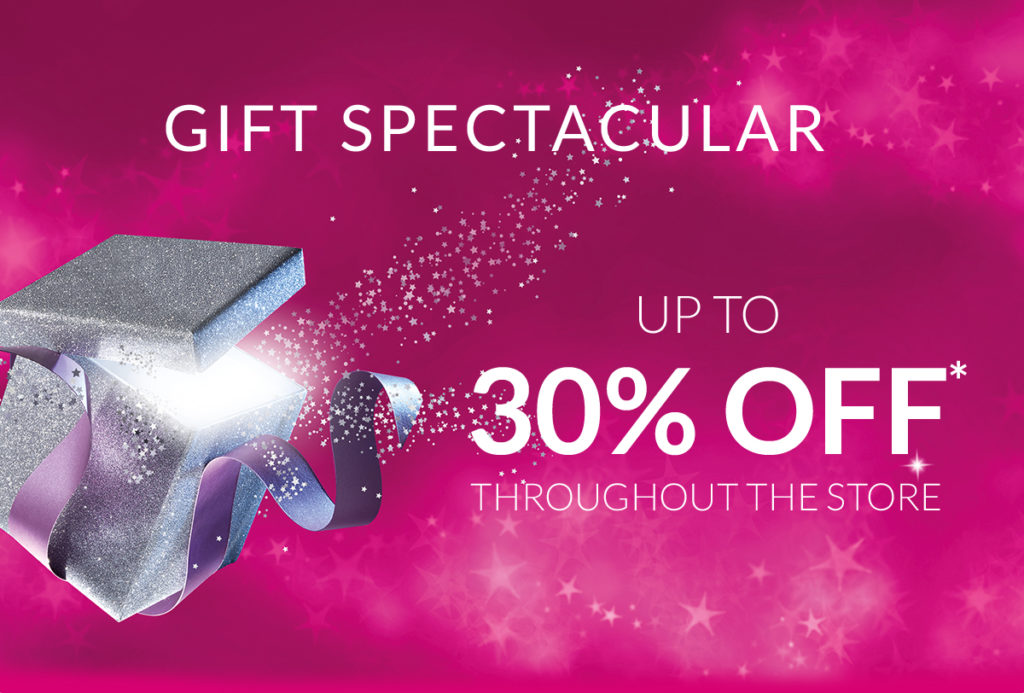 Up to 30% OFF Gift Spectacular