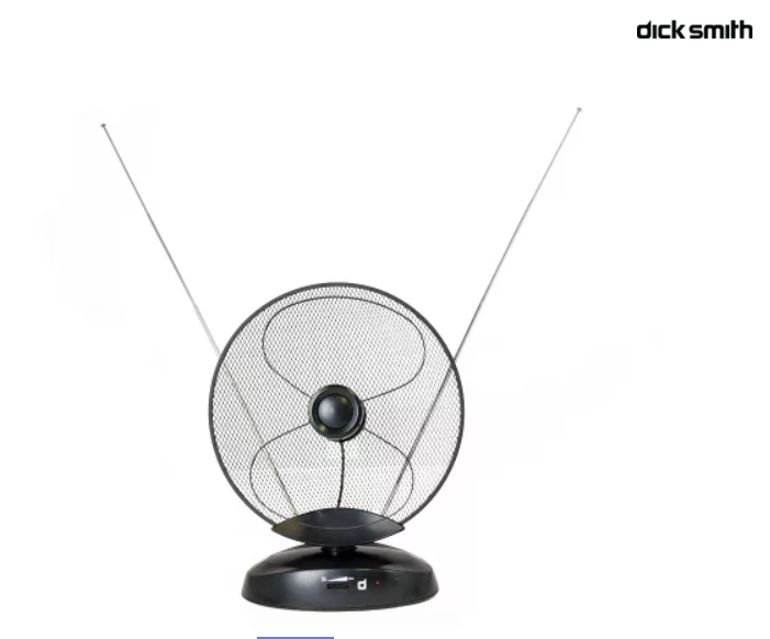 PRICE DROP: Dick Smith Amplified Indoor Mesh Dish Antenna ONLY $9.90 FREE SHIPPING