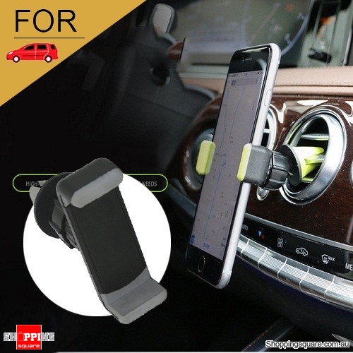 Air Vent Car Phone Holder for iPhone 6 6S Plus 7 5S SE Android Samsung Grey Colour NOW $1.99 (Was: $4.95)