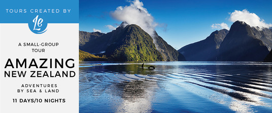 11 Day New Zealand Spectacular Islands Tour AUD$3,999/person