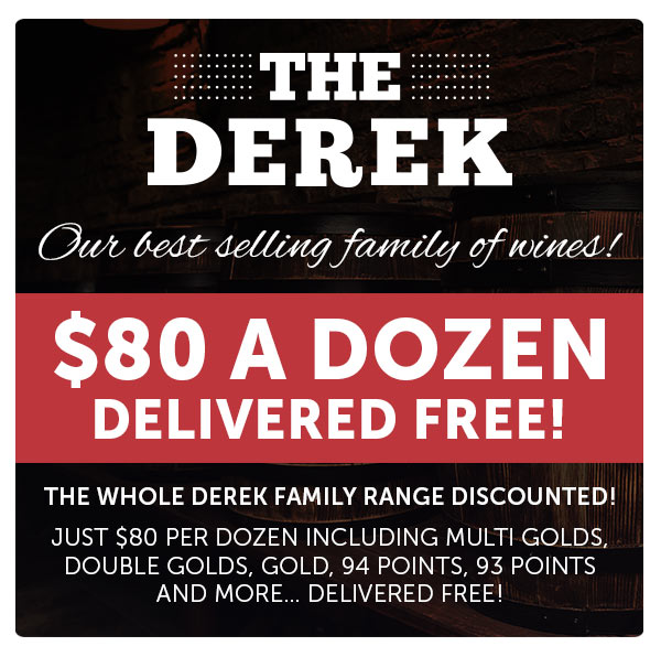 $80 Derek Dozens Delivered Free. Final Shipment Of 2016 Has Arrived. Multi Golds & 94 Points.