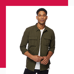 UP TO 70% OFF* MEN’S SHIRTS