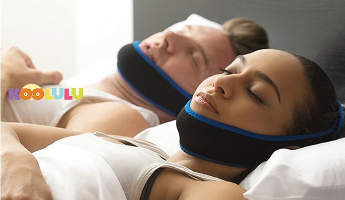 Koolulu Anti Snoring Chin Strap – Black $15.00