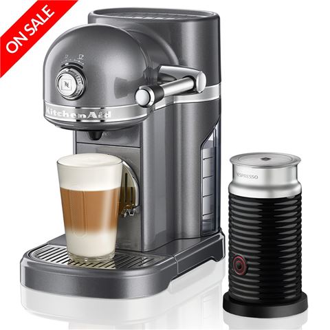 KitchenAid Nespresso KES0504 Silver Coffee Machine $485.00