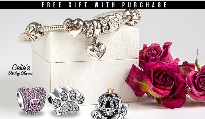 Celia’s Sterling Charms & More GWP FROM $12