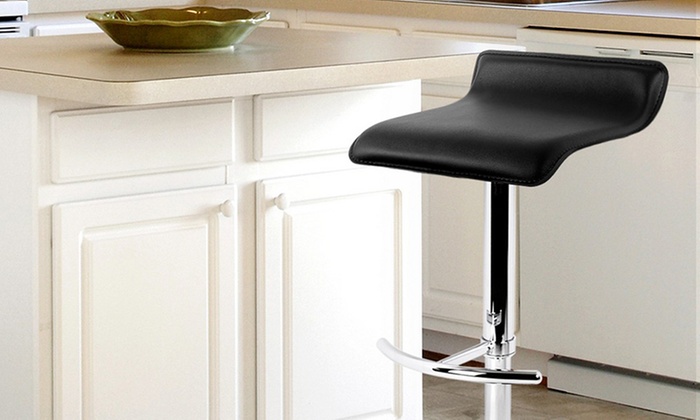 From $79 for a Set of Two Modern Padded Bar Stools in Choice of Design