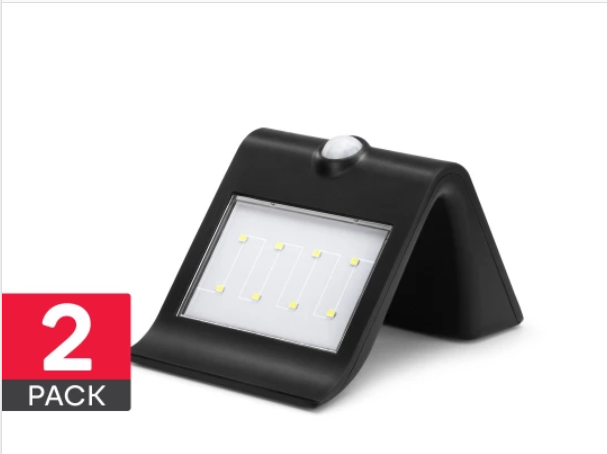 Outdoor Lighting MEGA Clearance | V-Shape Solar Motion Sensor Light (2 Pack)  $25 + FREE SHIPPING