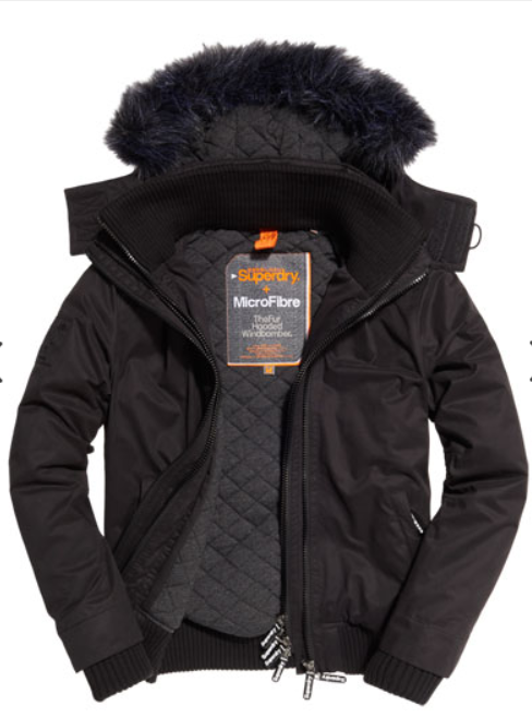 SALE – UP TO 50% OFF | Microfibre Fur Hooded SD-Windbomber Jacket ONLY USD $200.00