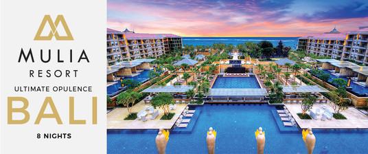 Mulia Beach Resort in Bali $5,096