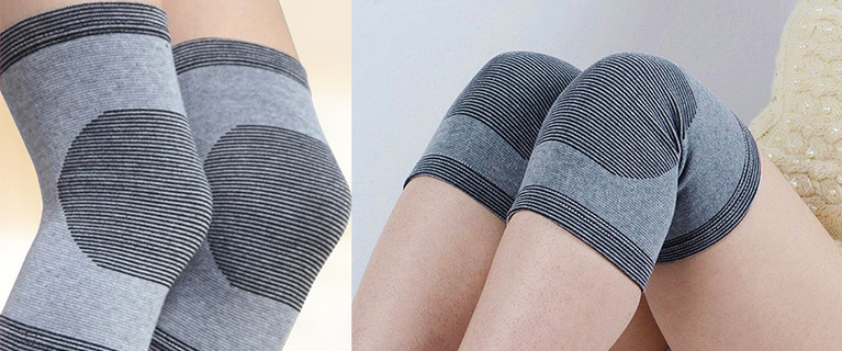 Bamboo Fibre Self-Warming Knee Supports $16