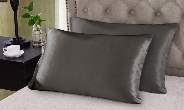 $39 for Two 100% Mulberry Silk Pillowcases