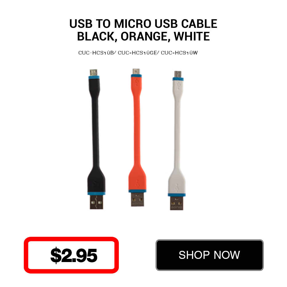 USB to Micro USB Cable $2.95