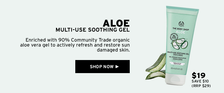 Summer beauty steals under $30 | ALOE MULTI-USE SOOTHING GEL only $19.00