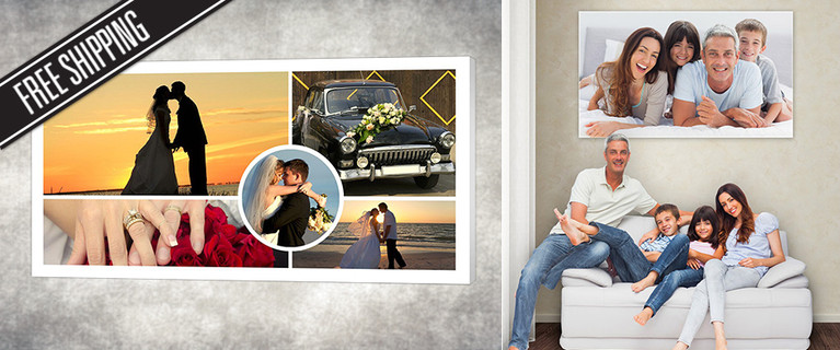 Huge Custom Rectangular Canvas Print – Get One for From $39, Two From $74 or Three from Just $105, with Shipping Included! (Valued From $169.90)