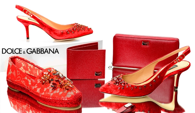 Dolce & Gabbana Heeled Shoes Red $459.00