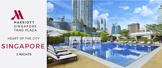 Five-Star Singapore Hotel with Executive Lounge Access 3 Nights from AUD$999/room