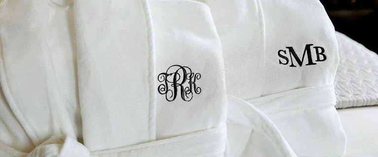 Add a Touch of Luxury to Your Life with Personalised Luxury Monogrammed Bath Robes. Only $65 for One or $120 for Two (Valued Up To $318.24)