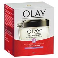 Olay Regenerist Revitalising Night Cream 50g New Formula only $20.99 (Don’t Pay RRP: $34.99)