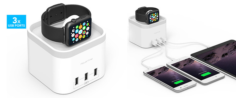 Keep Your Apple Watch Charged with This Sleek mbeat Power Time Apple Watch Charging Dock. Only $49