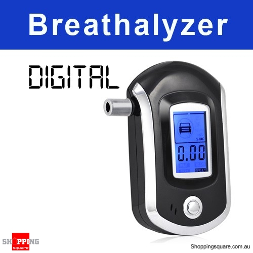 Digital Breath Alcohol Analyzer Tester Breathalyzer test LCD $7.48 (Was: $14.95)