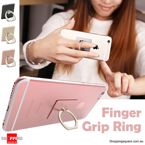 ONLY Pay Shipping! Universal Finger Ring Grip Holder Stand for Samsung S6 S7 edge iPhone 7 6s Plus Rose Gold Colour FREE