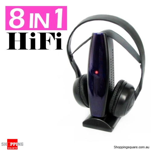 8 in 1 Wireless Headphone with Microphone and FM Radio $9.95 (Was: $19.95)