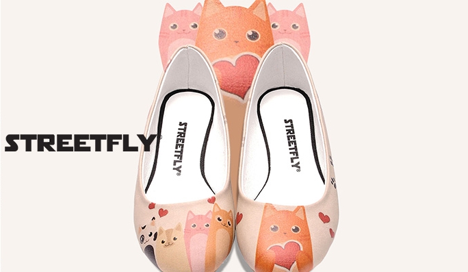 Streetfly Ballerinas BBT-15 Cats $29.00