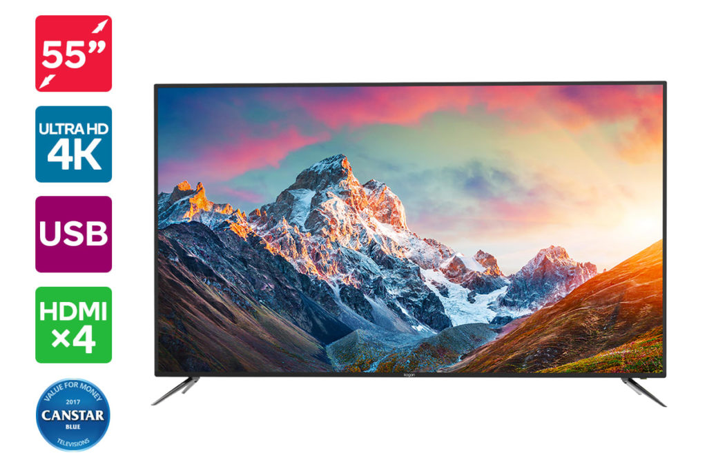 Kogan 55″ 4K LED TV $499