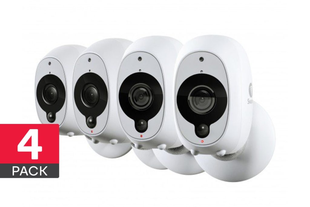 Swann Smart Security Wireless 1080p Battery Camera with True Detect – 4 Pack $879