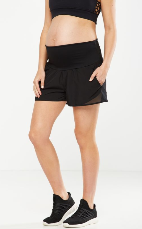 For Mums & Mums-To-Be ?| Maternity Run Mesh Short only $29.95