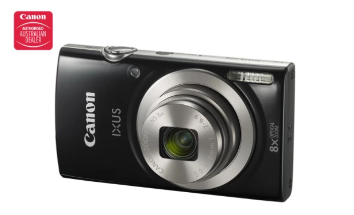 PRICE DROP: Canon IXUS 185 Digital Camera – Black $129 + Delivery (RRP $169)