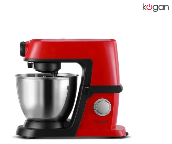 Kogan 1200W Deluxe Stand Mixer (Red) $99 + FREE SHIPPING (Was $176)