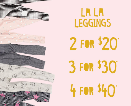 Cotton On Kids 2 for $20 | 3 FOR $30 | 4 FOR $40 Leggings & Tops,