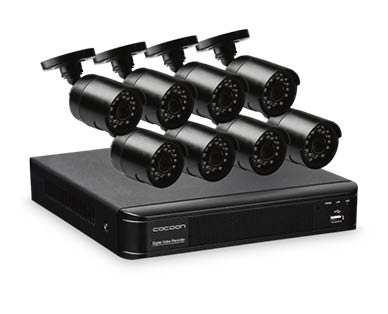 8 Camera Home Security System with DVR $299