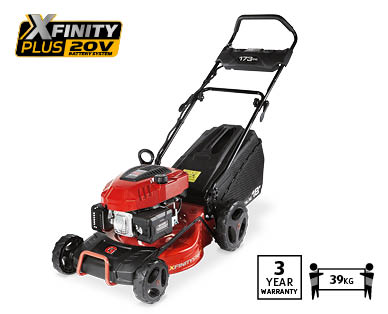 173cc 18″ Electric Start 4-Stroke Petrol Lawn Mower $299