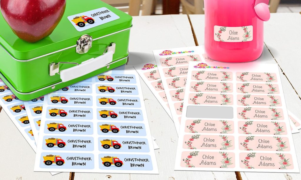 From $5 for a 48-Pack of Dinkleboo Personalised Children’s Vinyl Name Labels, Redeemable Online (Don’t Pay up to $99.95)