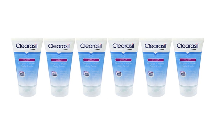 $19 for a Six-Pack of Clearasil Pimples and Marks Daily Scrub 150ml (Don’t Pay $83.70)