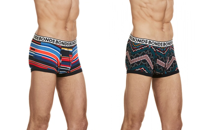 $39 for Six Pairs of Bonds Fit Print Trunks (Don’t Pay $90)