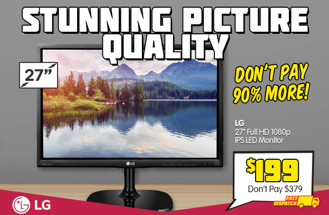 LG Monitors from $199 – Don’t Pay up to 90% More!