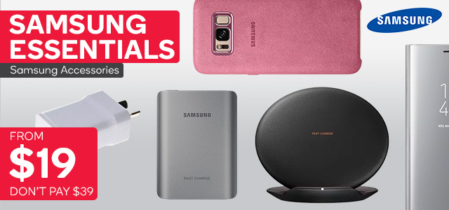 Don’t Pay More for Genuine Samsung Accessories FROM $19