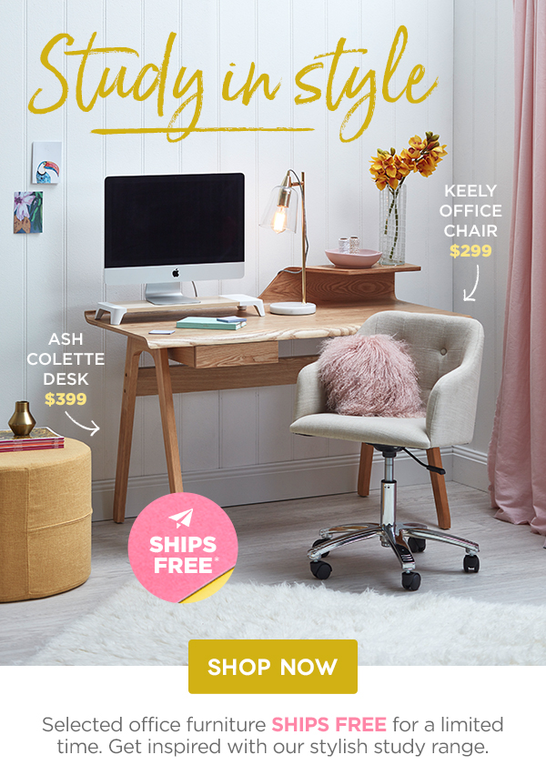 FREE SHIPPING on selected office furniture