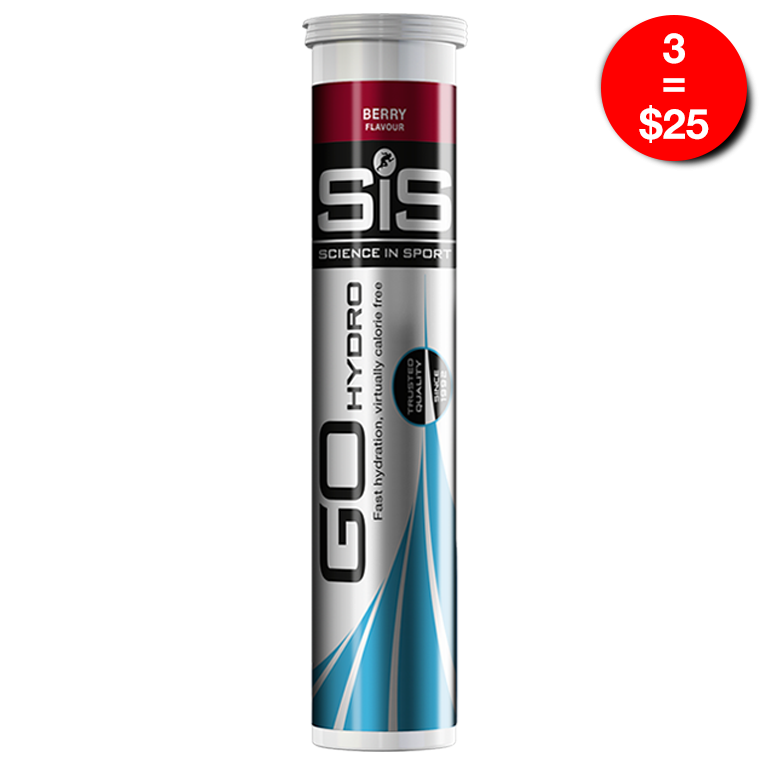 GO Hydro – 20 Tablets (Berry) AU$12.00