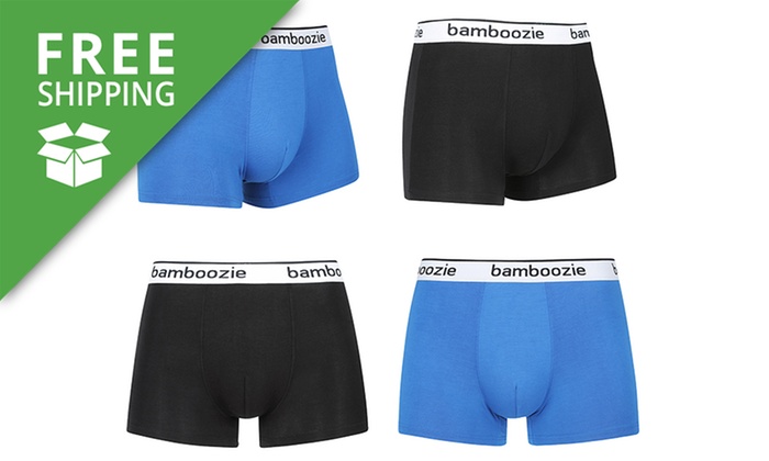 Free Shipping: Men’s Bamboo Fabric Trunks: Four- ($29) or Eight-Pack ($49) (Don’t Pay up to $138)