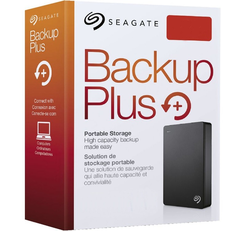 Seagate Backup Plus Portable 2.5″ 5TB External Hard Drive USB 3.0