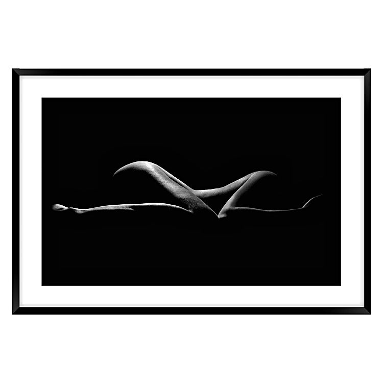 Revive your walls with up to 30% off wall art | B&W Form #2 Framed Wall Art $191.96 (from $239.95)