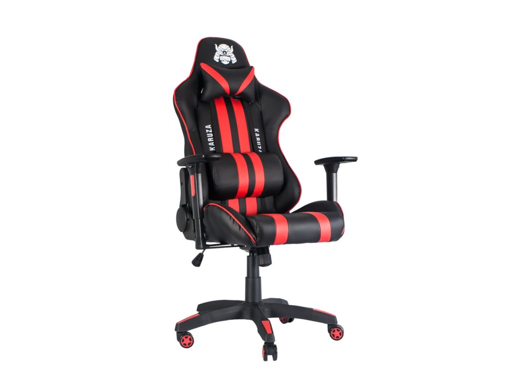 Karuza YX-1218 Gaming Chair – Black/Red $229